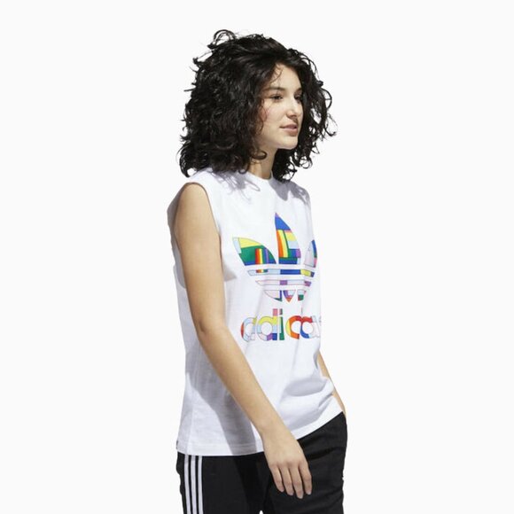 Women's Originals Pride Flag Fill Tank Top (Brand New) - Picture 2 of 3